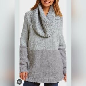 Michael Kors Silver Cowl Neck Sweater